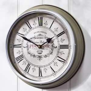 Bellona Sage Green Wall Clock