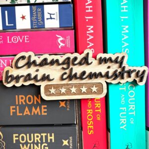 Book Gift | Five Star Genre Divider Bookshelf Sign | Library Sign