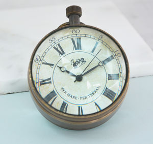 Eye Of The Time Desk Clock