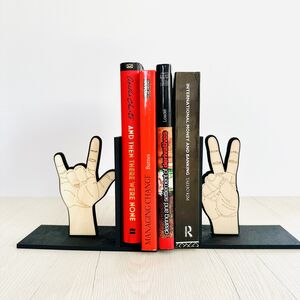 Love And Peace Designers Bookends
