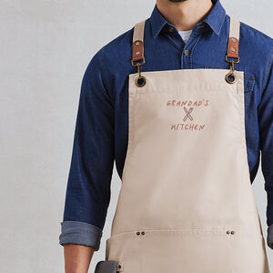 Personalised Father's Day Posh Apron