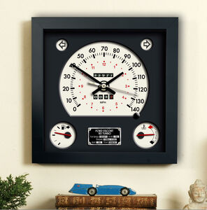 Personalised Ford Escort Rs Turbo Speedo Wall Clock