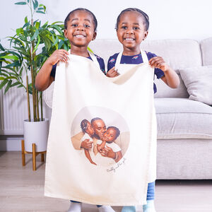 Personalised My Photo Tea Towel