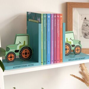 Personalised Tractor Bookends