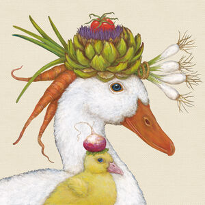 The Gardeners Paper Napkins By Vicki Sawyer | 33 X 33cm