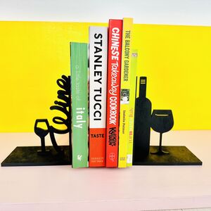 Wine Decorative Bookends